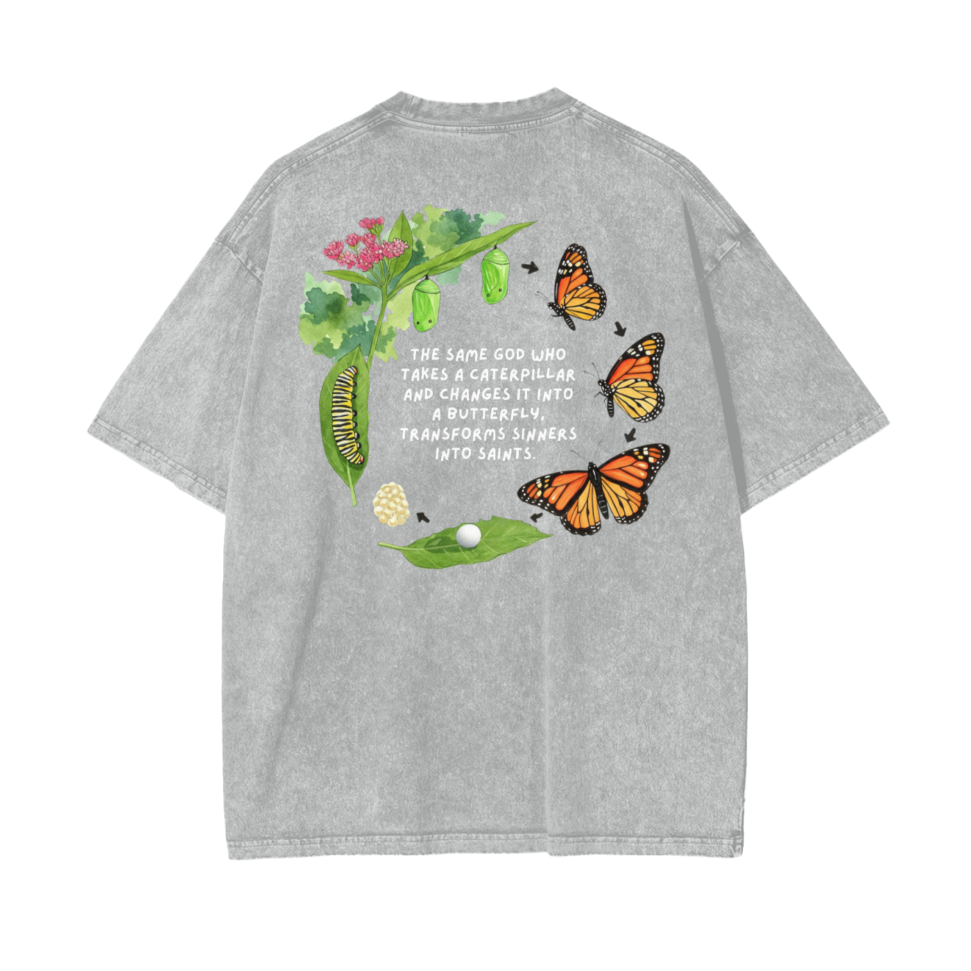The Transformation Oversized Washed Tee