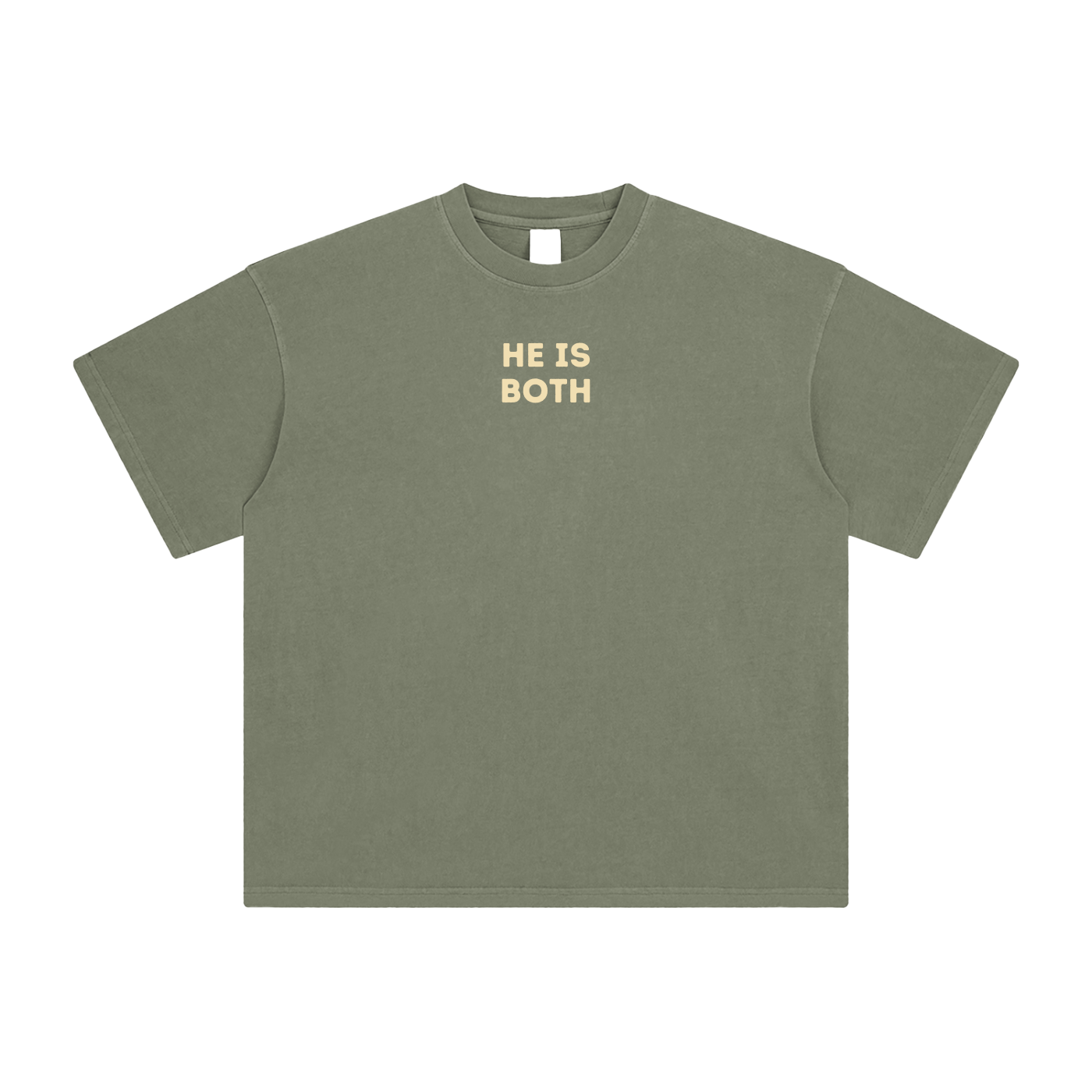 He is both Washed Tee