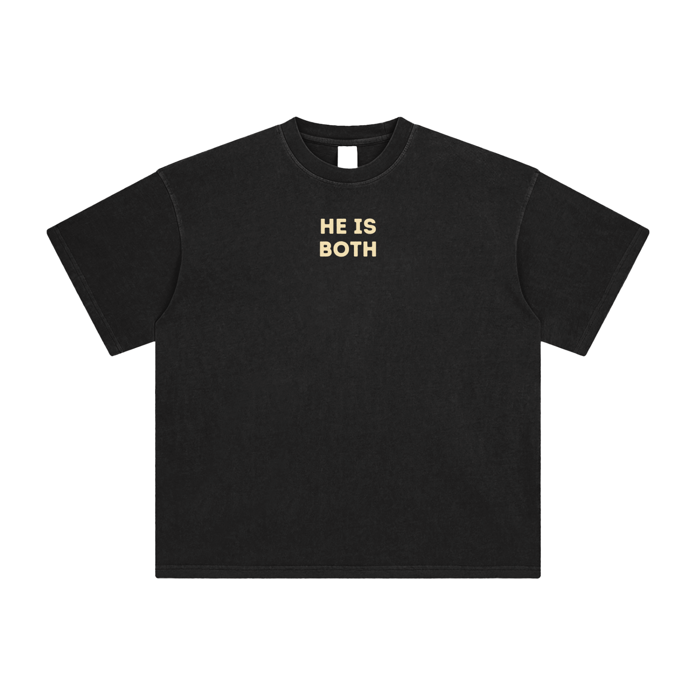 He is both Washed Tee