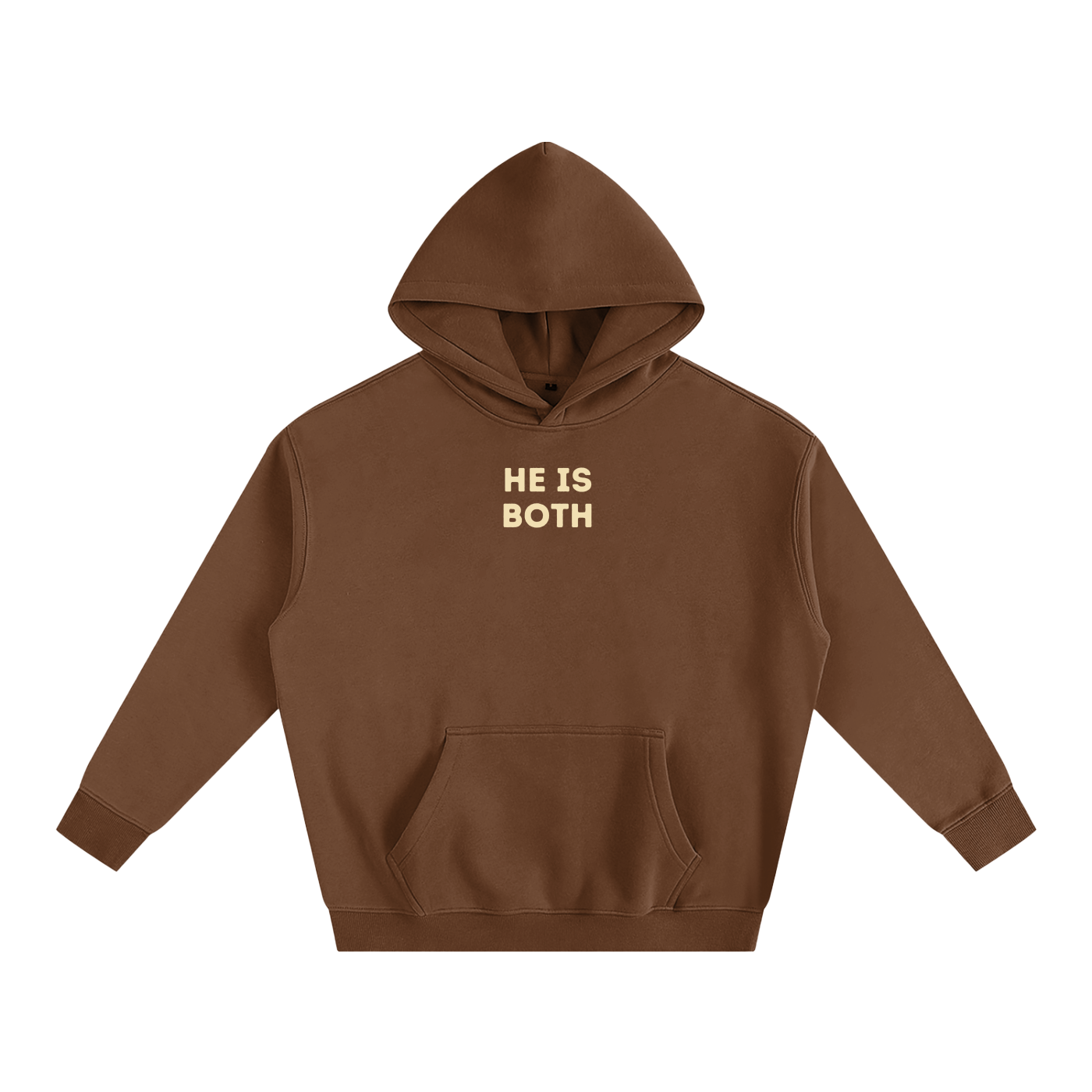 He is both Fleece Hoodie