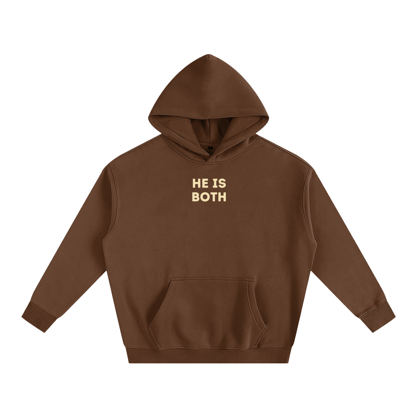 He is both Fleece Hoodie
