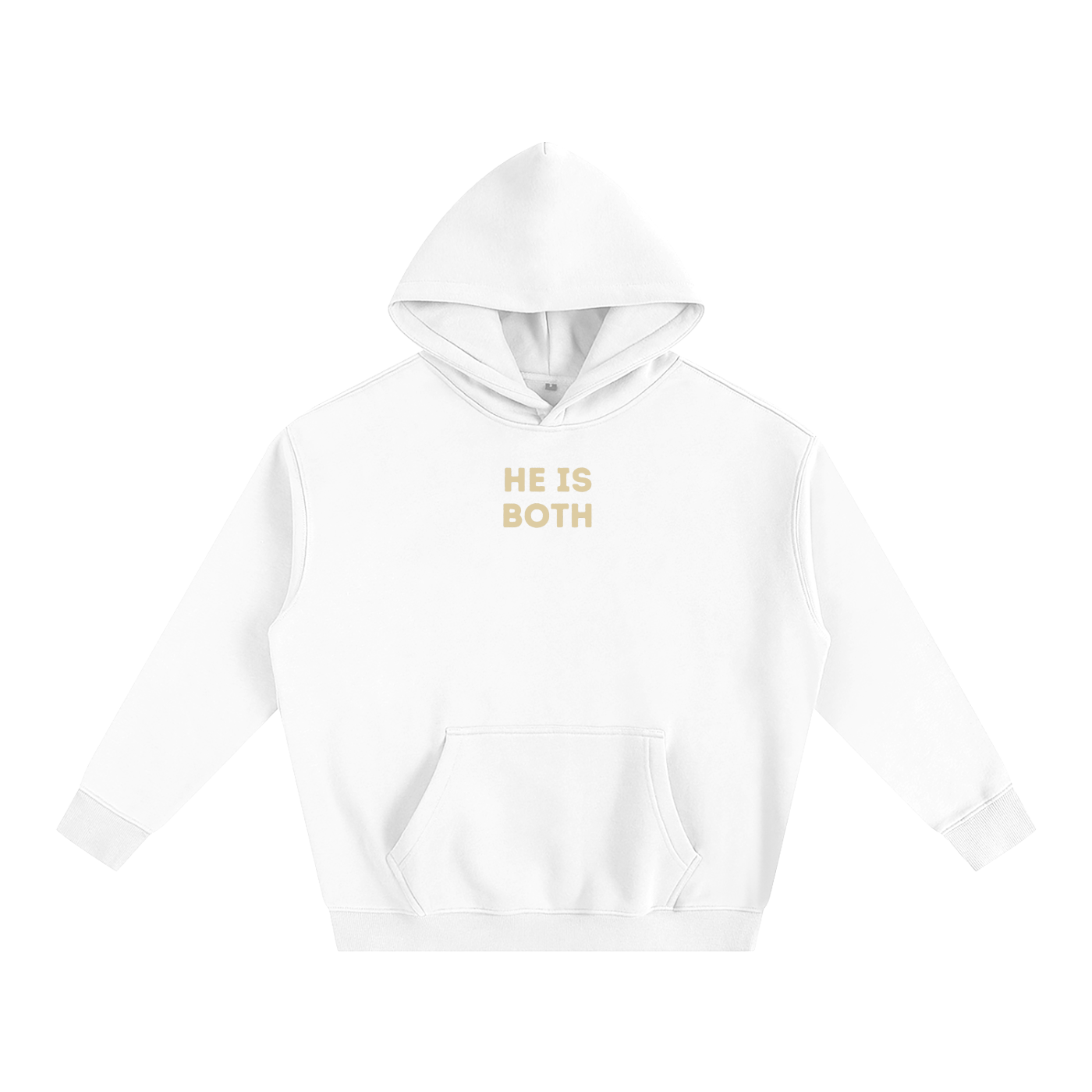 He is both Fleece Hoodie