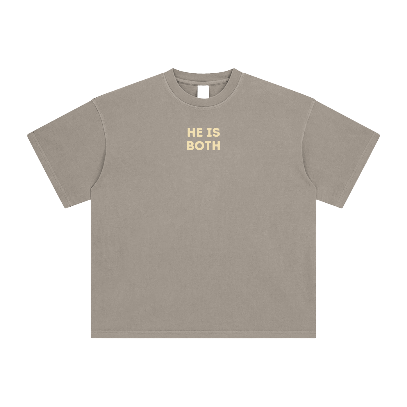 He is both Washed Tee