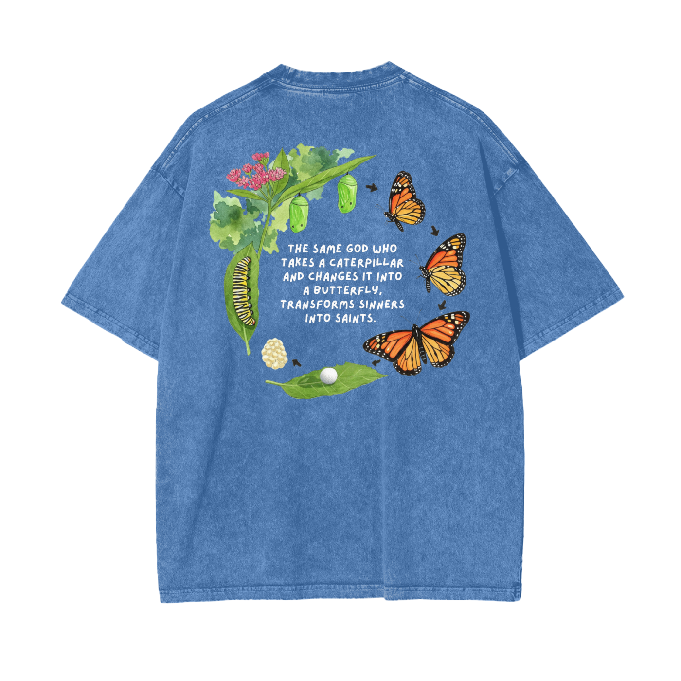 The Transformation Oversized Washed Tee
