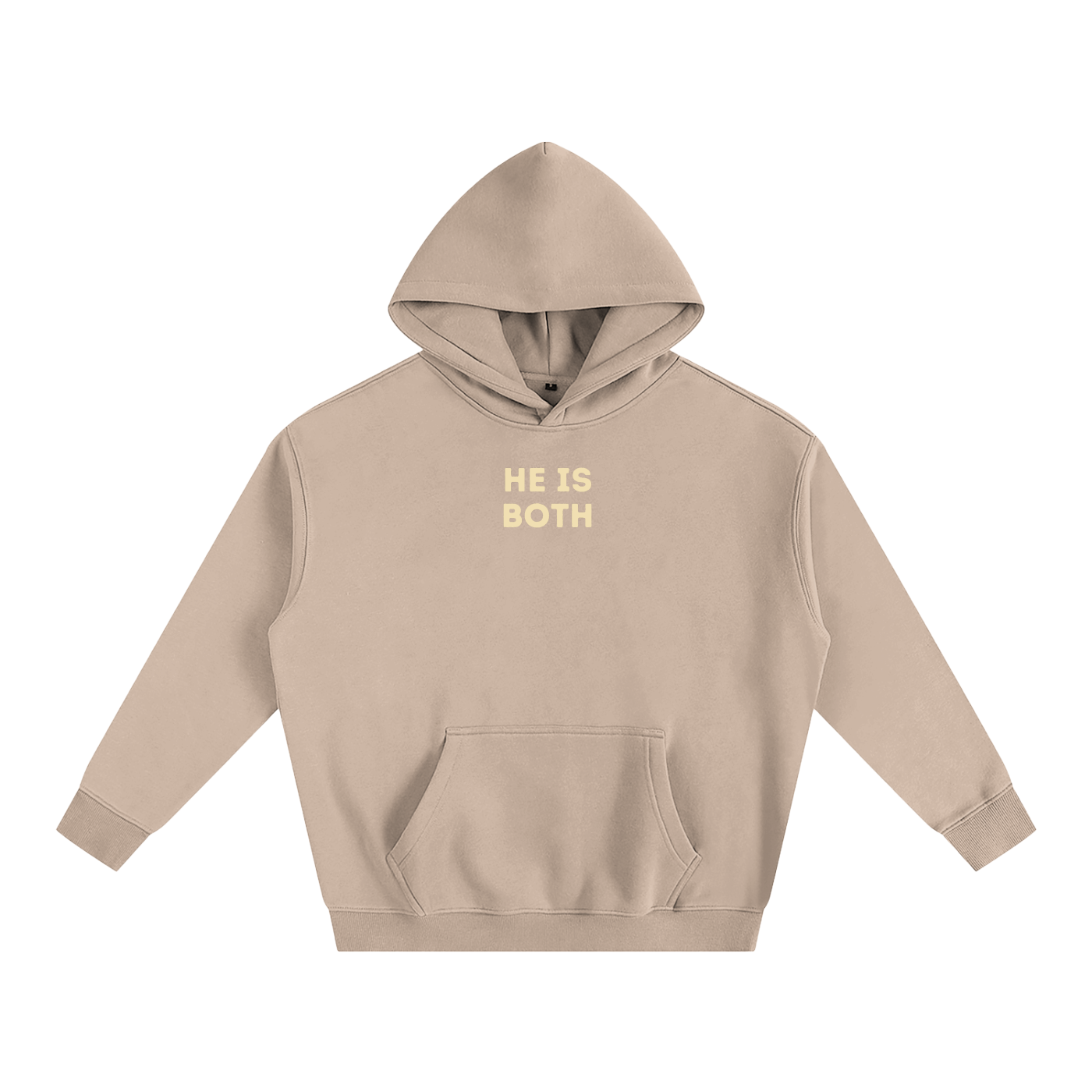 He is both Fleece Hoodie