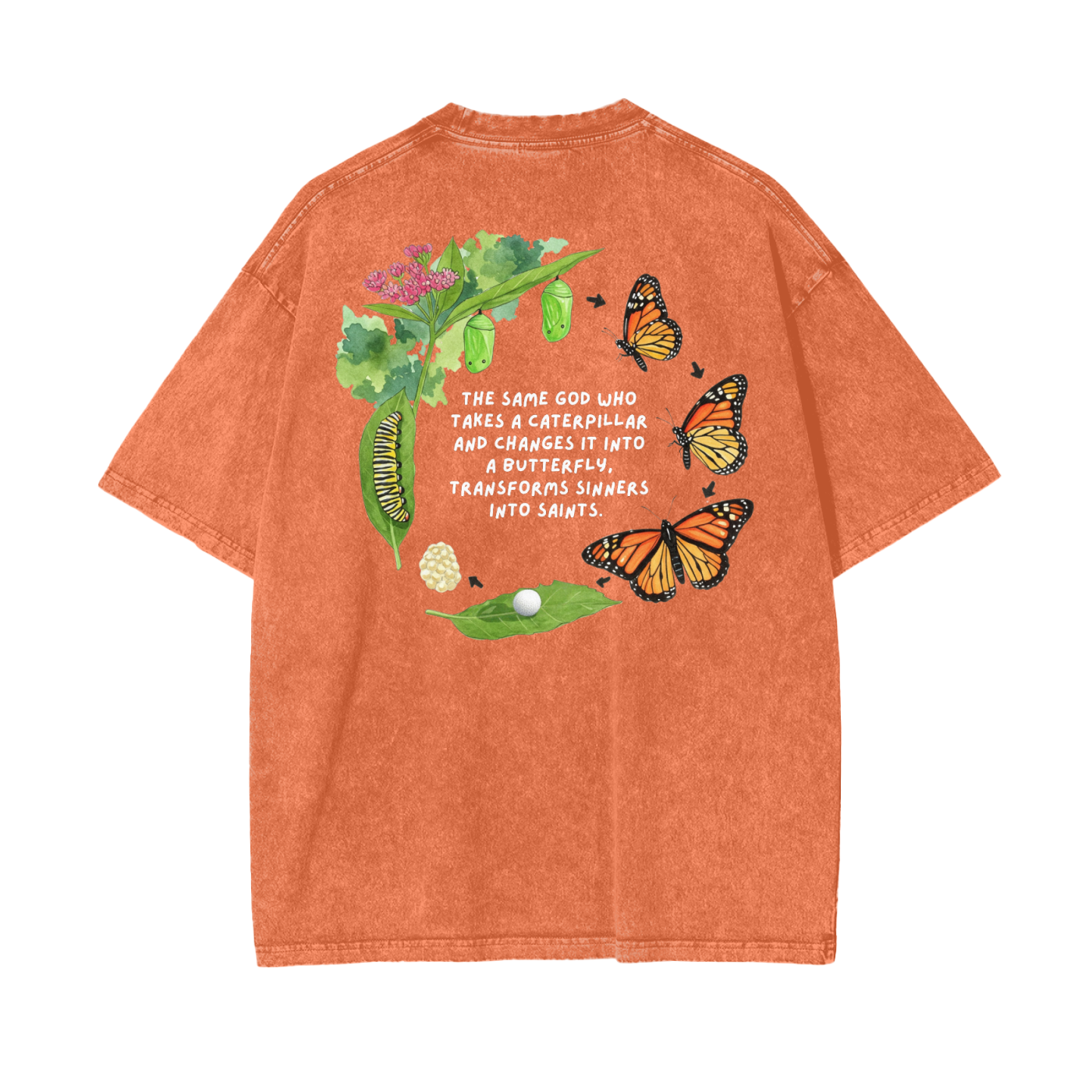 The Transformation Oversized Washed Tee