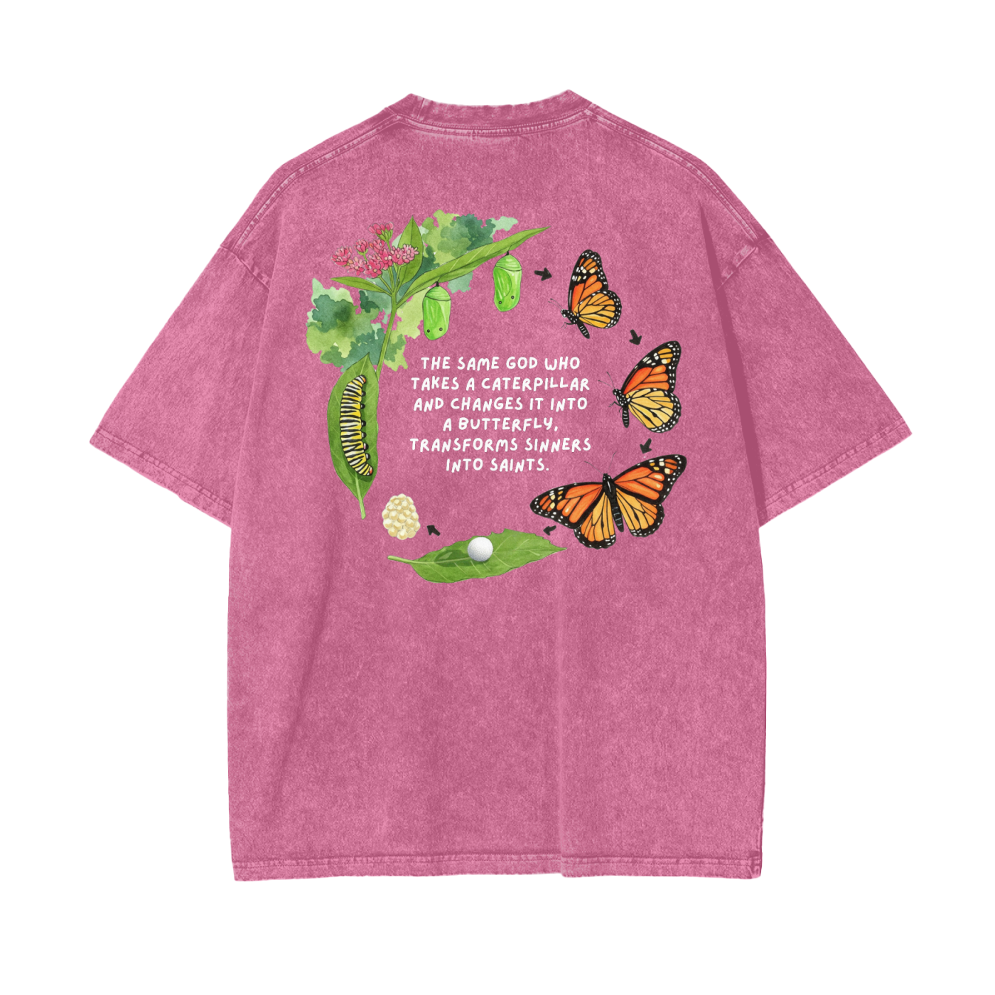 The Transformation Oversized Washed Tee