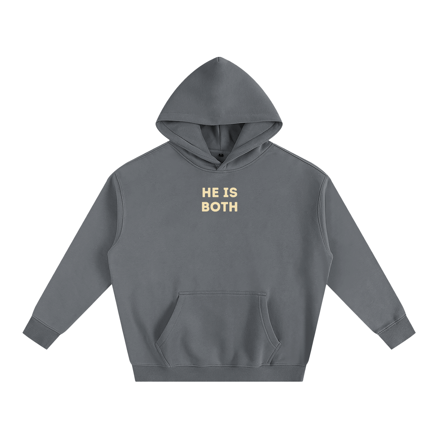 He is both Fleece Hoodie