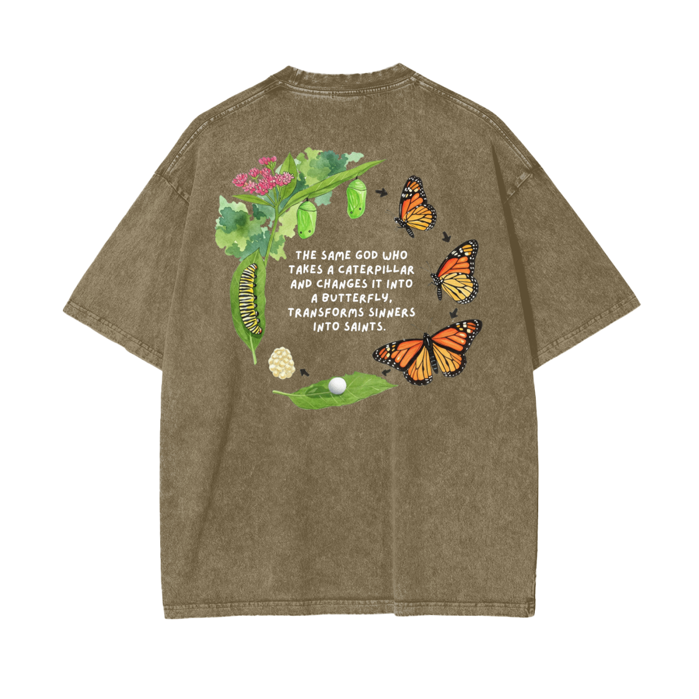The Transformation Oversized Washed Tee