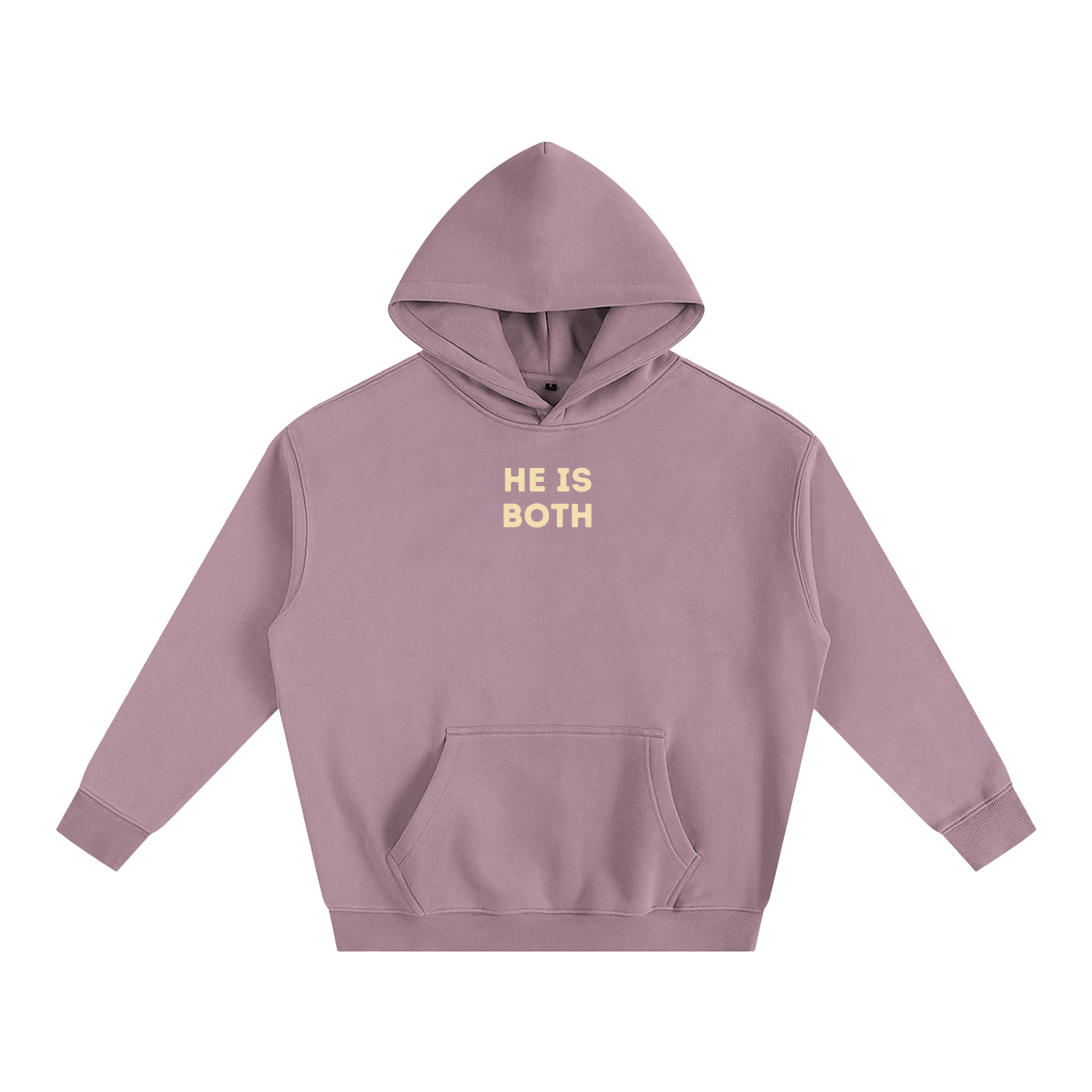 He is both Fleece Hoodie