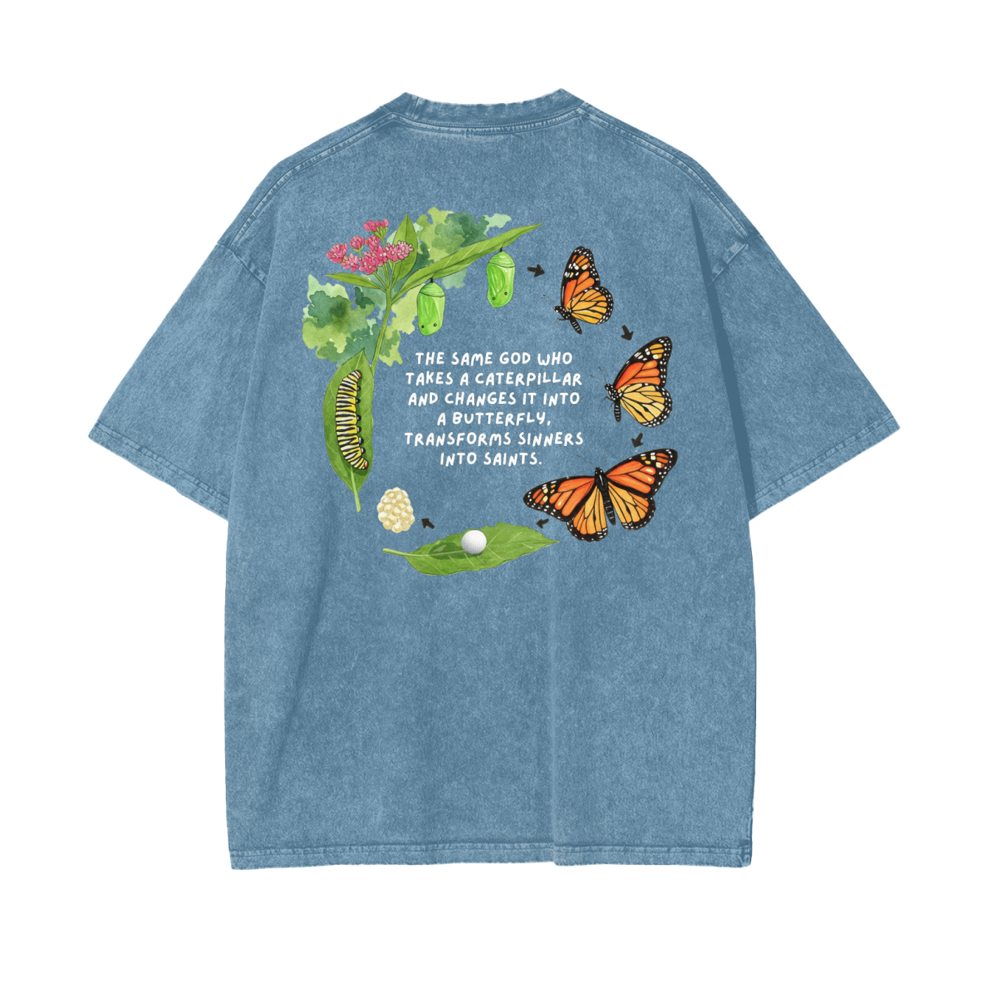 The Transformation Oversized Washed Tee