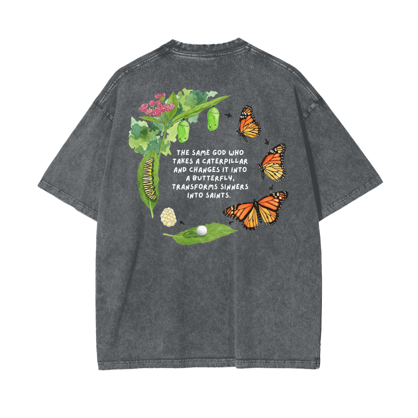 The Transformation Oversized Washed Tee