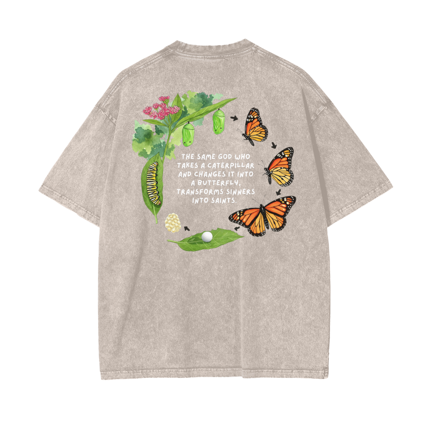 The Transformation Oversized Washed Tee