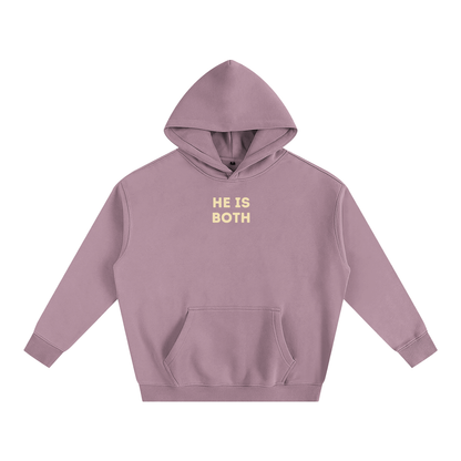 He is both Fleece Hoodie